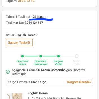 Kargo Teslimatında Gecikme Ve İletişim Sorunu