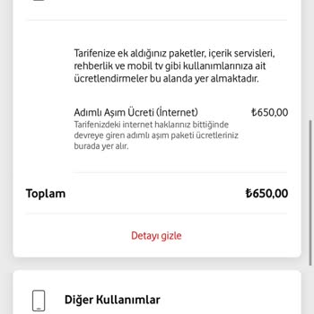 Vodafone Fatura Ve Hizmet Karmaşası