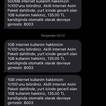Vodafone Fatura Ve Hizmet Karmaşası