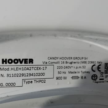 Hoover Kurutma Makinesi Su Haznesi Sorunu