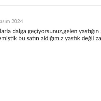 Yanıltıcı Ürün Ve İlgisiz Müşteri Hizmetleri