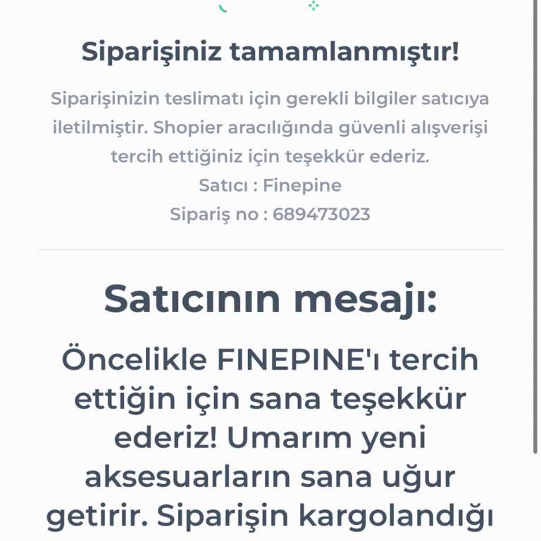 Sipariş İlerlemesi Ve İptal Sorunu