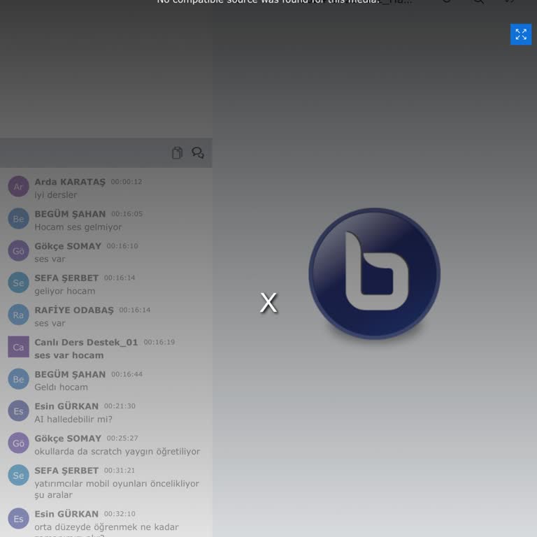 Anadolu Üniversitesi'nde Canlı Derslere Erişim Sorunu