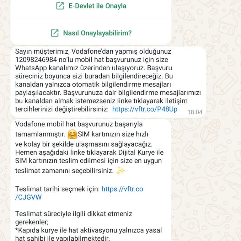 Vodafone Hattım Açılmadı, Müşteri Hizmetleri İlgisiz