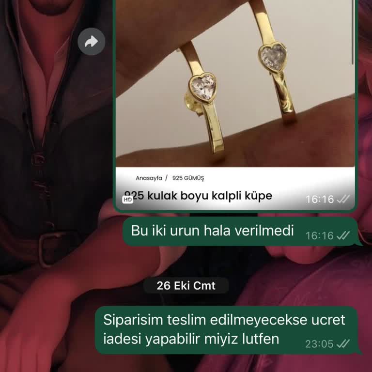 Teslim Edilmeyen Sipariş Ve Kötü Müşteri Hizmetleri