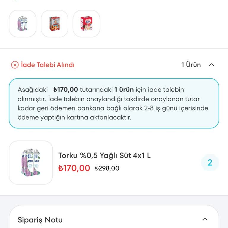 A101 Kapıda Uygulamasında Eksik Ürün Ve İletişim Sorunu