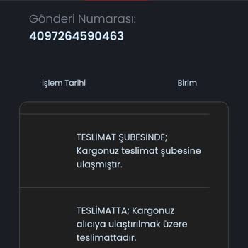 Kayıp Kargo Ve İletişim Sorunu