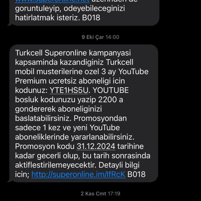 Superonline Youtube Premium Aboneliği Hakkı Sorunu
