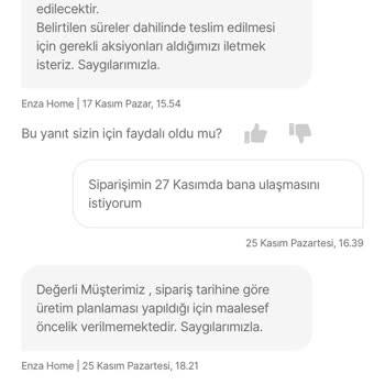 Hepsiburada'dan Alınan TV Sehpası Siparişi İptal Edildi