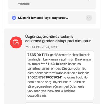 Hepsiburada'dan Alınan TV Sehpası Siparişi İptal Edildi