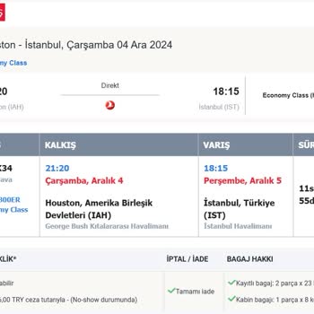 İptal Edilebilir Biletin İadesinde Sorun Yaşıyorum