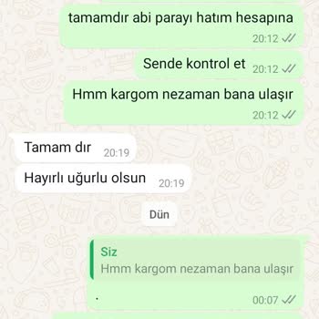 Krampon Siparişim Nerede?