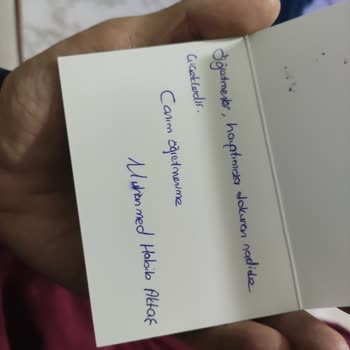 Hediye Kartı Üzerindeki Yazı Hatası