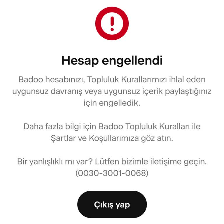 Haksız Engelleme: Badoo Hesabım Neden Kapatıldı?