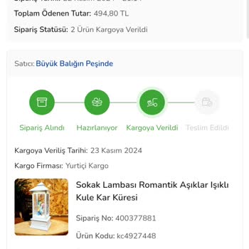Stokta Olmayan Ürünün Yanıltıcı Satışı