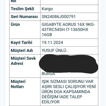 Yanlış İade İşlemi Ve Stok Sorunu