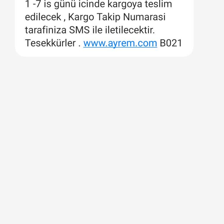 Kargoya Verilmeyen Ürünler Ve İptal Sorunu