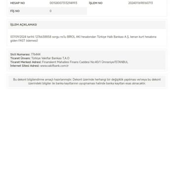 Yanlış EFT İşlemi Sonrası Mağduriyet