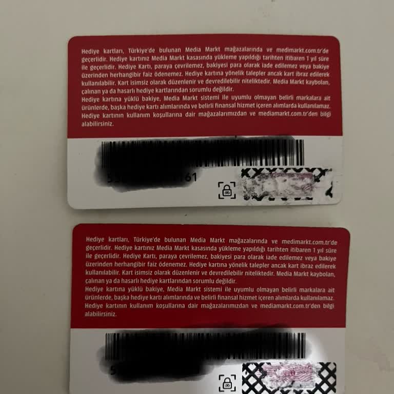 Media Markt Hediye Kartlarının Kullanılamaması Ve Müşteri Hizmetleri Yetersizliği