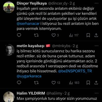 Bein Sport'un Formula 1 Yayın Kalitesi Hayal Kırıklığı