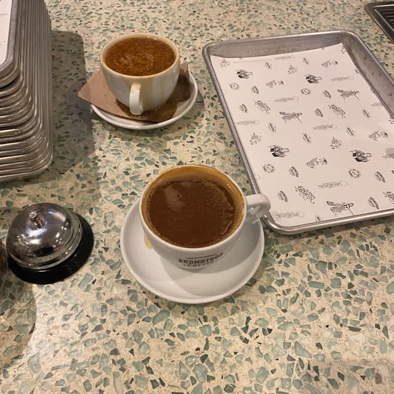 Kronotrop Cafe Badem Sütü Krizi Ve Acı Kahve Deneyimi