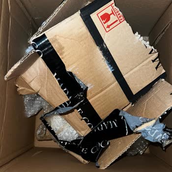 Özensiz Paketleme Nedeniyle Kırık Ürün