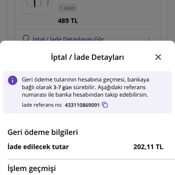 İndirimli Ürün Siparişimin Haksız İptali