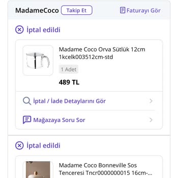 İndirimli Ürün Siparişimin Haksız İptali