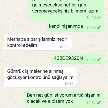 Teslim Edilmeyen Ürün Ve Kötü Müşteri Hizmeti