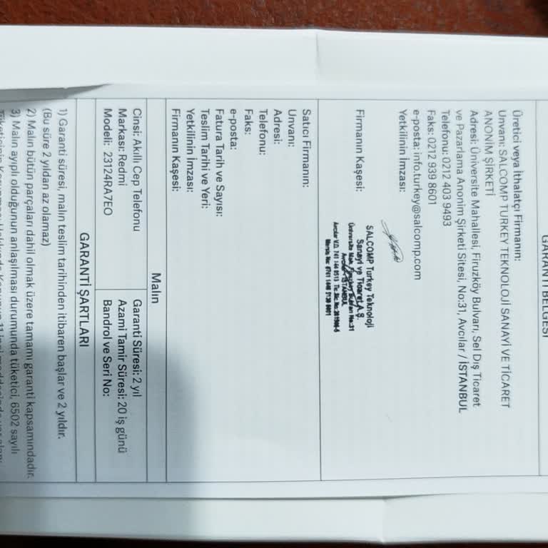 Yeni Alınan Telefonun Donma Ve Sistem Arayüzü Sorunu