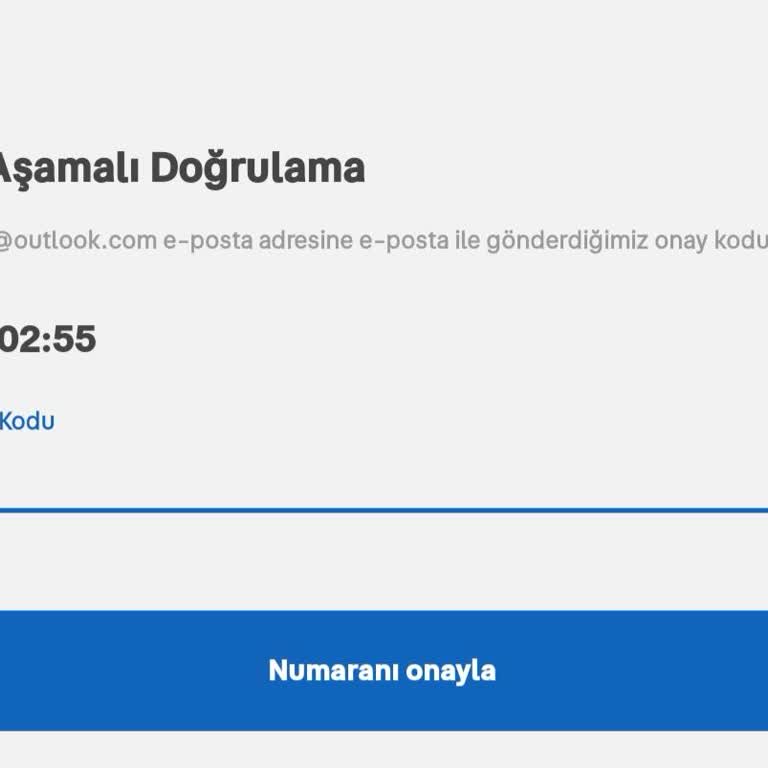 Sahibinden Hesap Girişinde İki Adımlı Doğrulama Sorunu