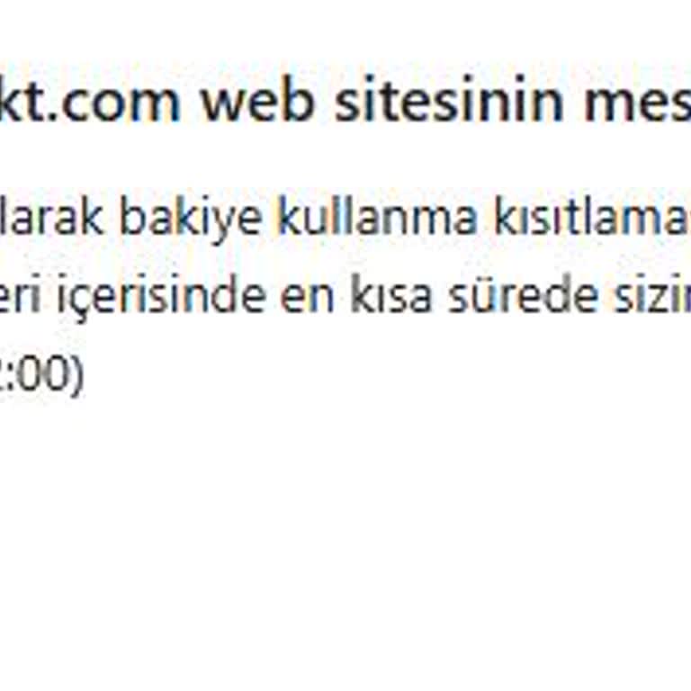 Game Market'te Bakiye Yükleme Ve Satın Alma Sorunları