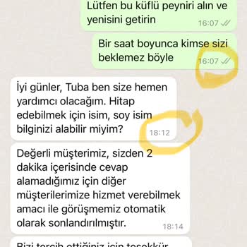 Küflü Peynir Ve İade Sürecinde Yaşanan Zorluklar