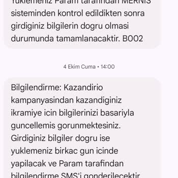 Kazandığım 500 TL'nin Teslim Edilmemesi