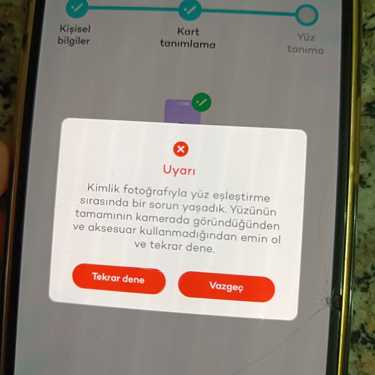 Tosla Uygulamasında Yüz Tanıma Sorunu