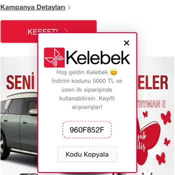 Kelebek Mobilya'nın İndirim Kodu Aldatmacası