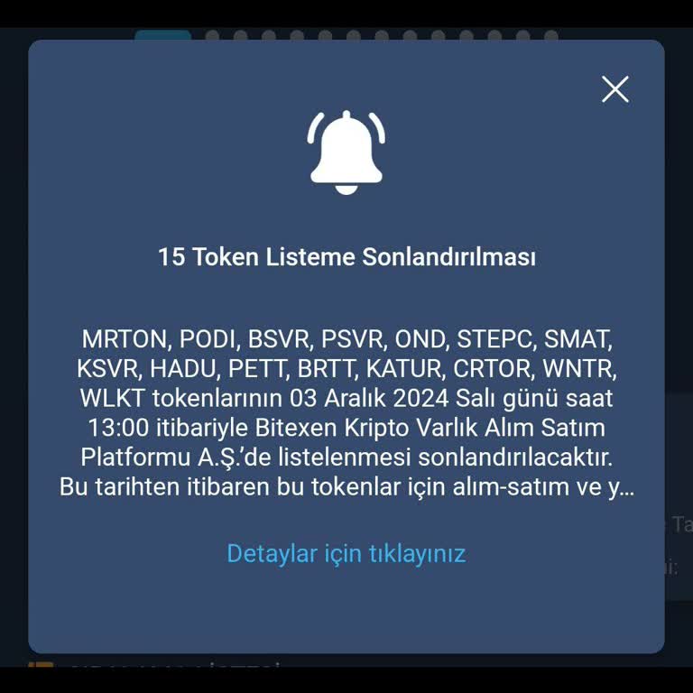Bitexen Borsası'nın Delist Kararları Yatırımcıları Mağdur Ediyor