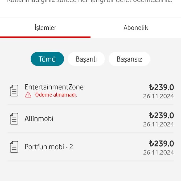 Mobil Ödeme Sorunu Ve Yanıltıcı İşlemler