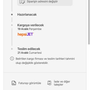 Hepsiburada'da Uzayan Teslimat Süreci Ve Müşteri Hizmetleri Sorunu