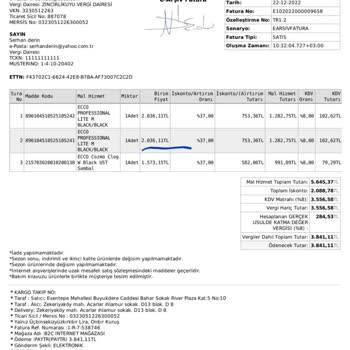 Ecco Türkiye'nin Garanti Kapsamındaki Ürün Hatasını Reddetmesi