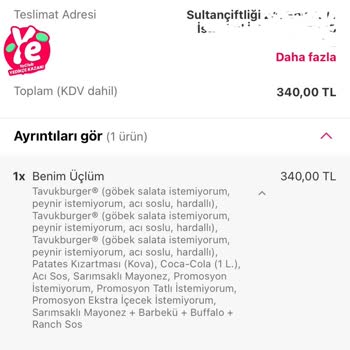 Eksik Gelen Sipariş Ve Yanıltıcı Hizmet