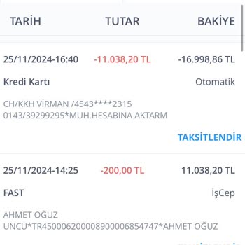 Hesabımdan İzinsiz Para Çekimi Ve Mağduriyet