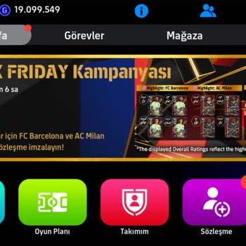 E-Football'da Kaybolan MyClub Puanları
