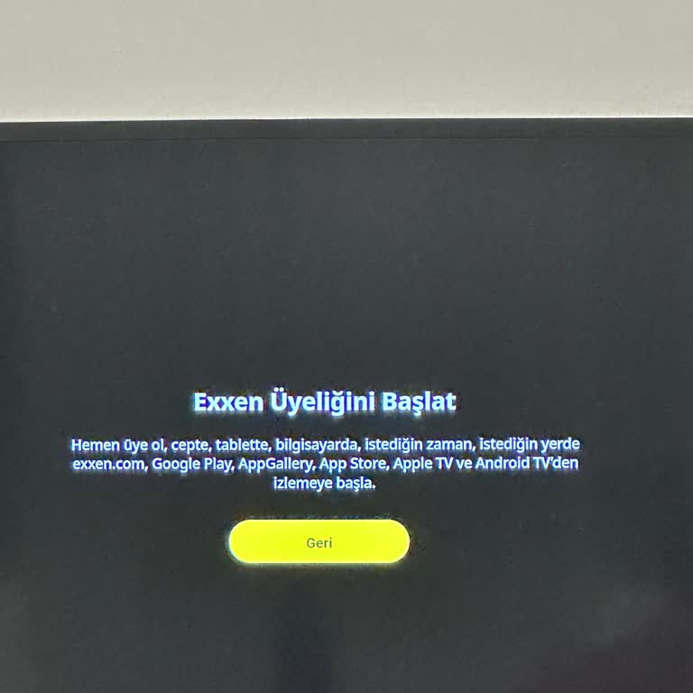 Exxen TV Uygulamasına Erişim Sorunu Ve Müşteri Hizmetleri Eksikliği