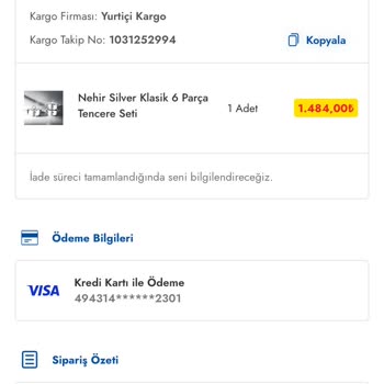 Yanlış Ürün Ve İade Sürecinde Mağduriyet