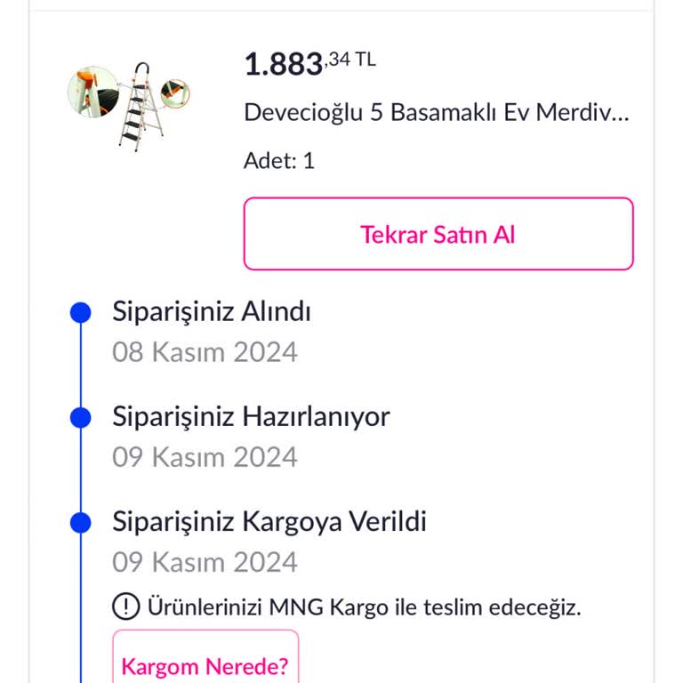 Siparişimin Akıbeti Belirsiz Ve İletişim Sorunları