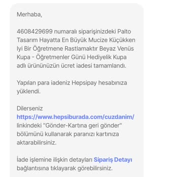 Hepsiburada'da Yanlış İade Ve Müşteri Hizmetleri Sorunu