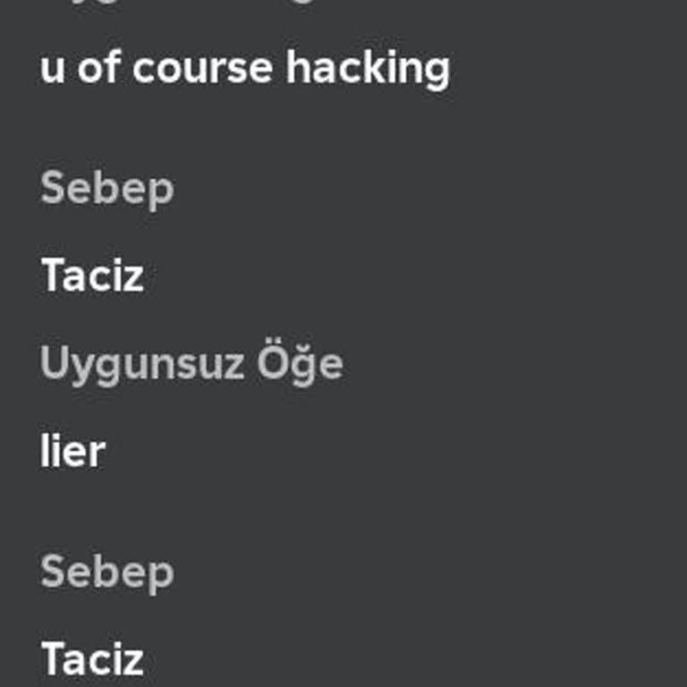 Haksız Ban Ve Hile Kullanımı