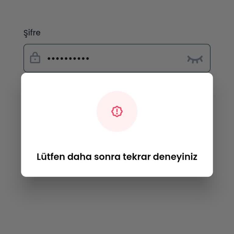 Üyelik Yenileme Sürecinde Karşılaşılan Şifre Sorunu