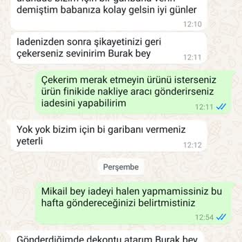 Prestige Design Firması İle Yaşanan Sorunlar Ve İade Talebi